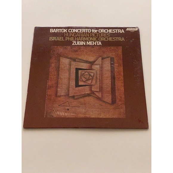 Zubin Mehta Israel Philharmonic Orchestra LP Bartok Hungarian Pictures NEW SEAL - Picture 1 of 3
